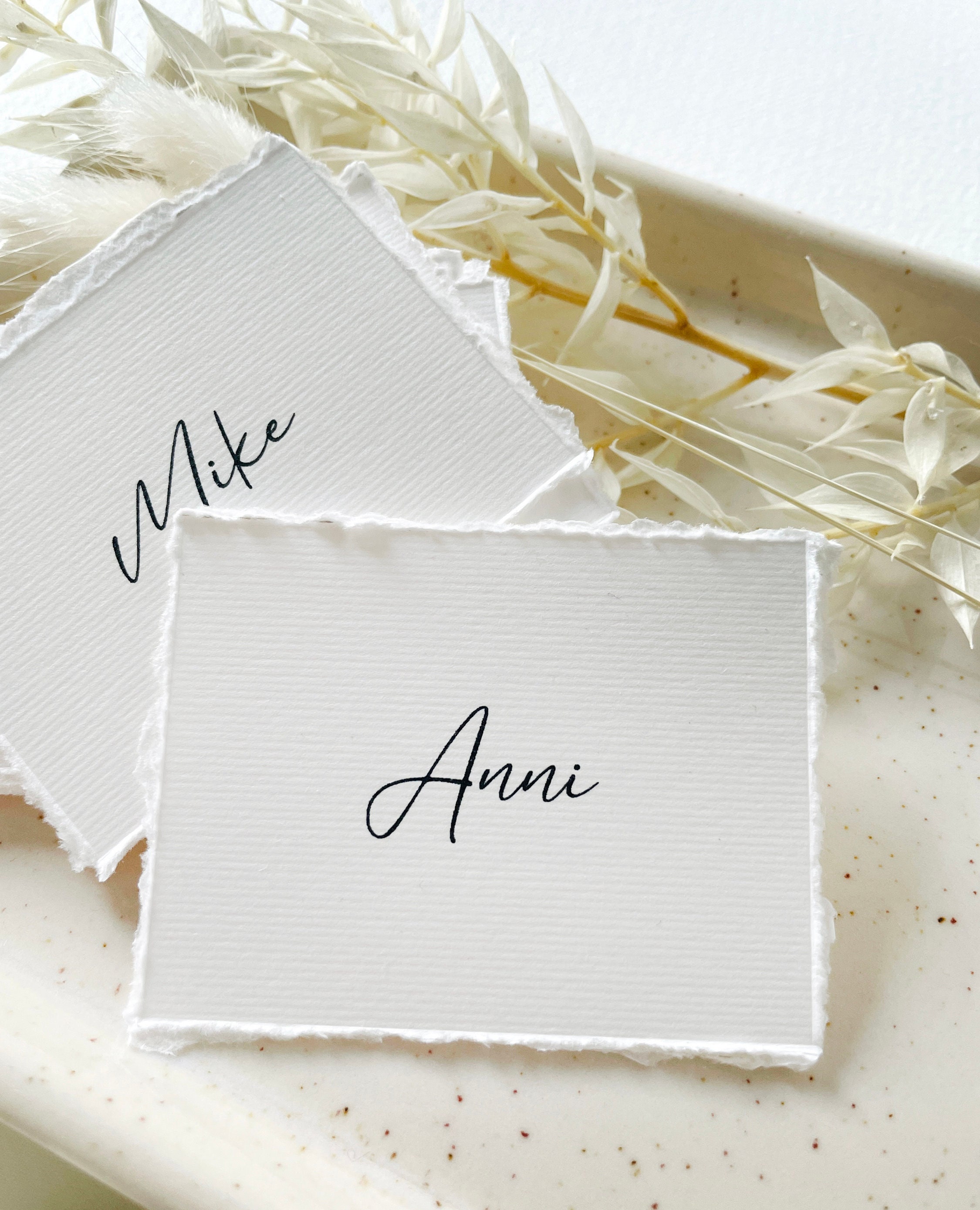 6 Mini-Tafeln Mit Holzklammer – Perfekte Namensschilder Für Hochzeit, Geburtstag & Co.
