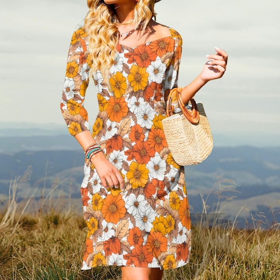 autumn cottagecore dress Cottage Witch aesthetic dresses, Village Witch Cottagecore Dress