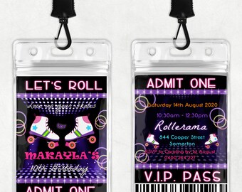 Pokemon Lanyard VIP Pass Party Digital Charizard Pikachu and More