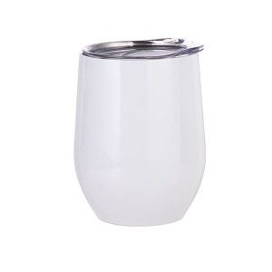 Sublimation Blank Wine Tumblers 12oz Wholesale Bulk Ordering Stainless  Steel Wine Cups Insulated Includes Lid and Individually Boxed 