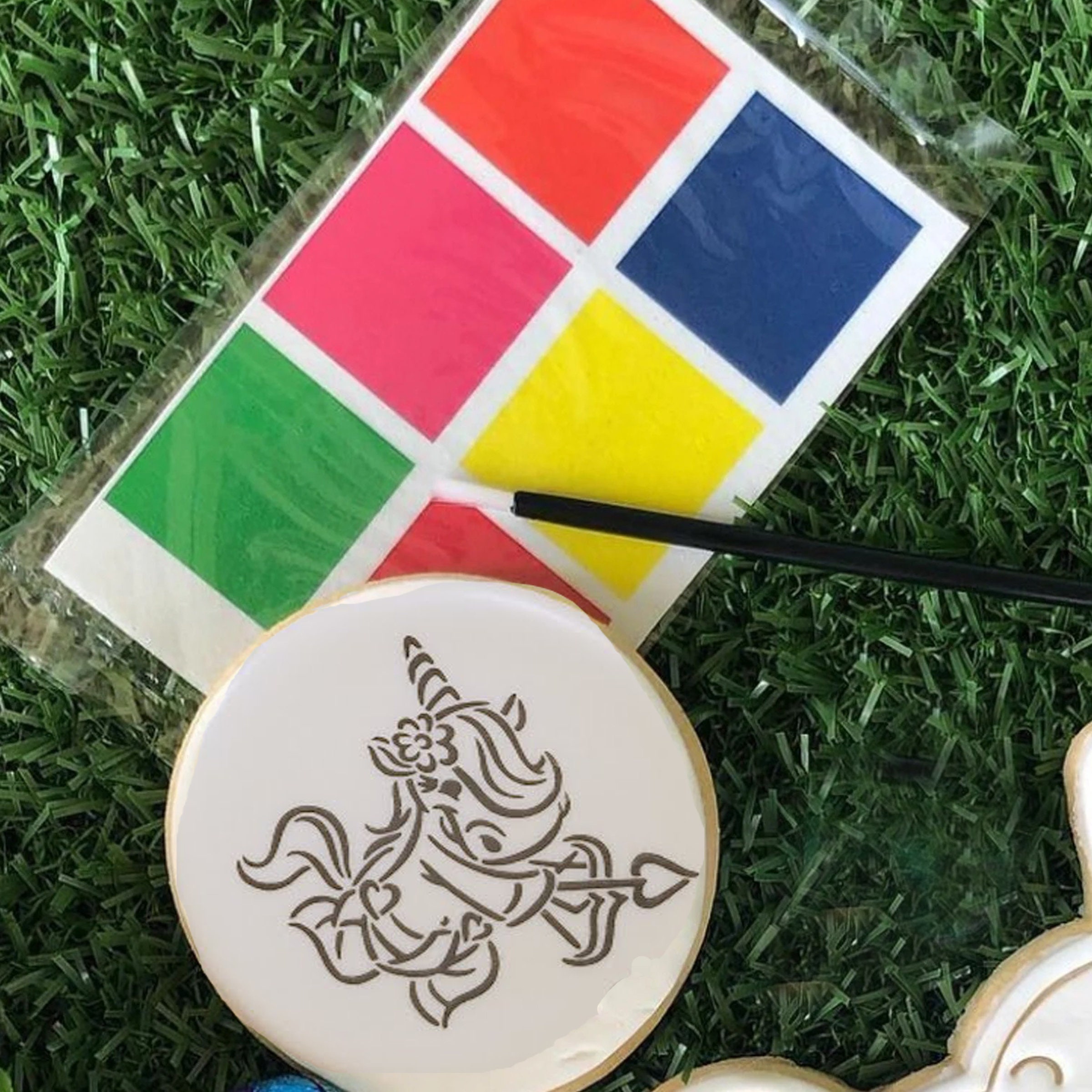 Paint Your Own PYO Edible Paint Palettes for Cookies or Etsy Australia