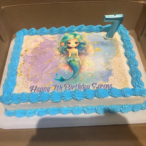 Mfault Calcomanías De Pared De Sirena Bajo El Mar, Criaturas | Envío Gratis