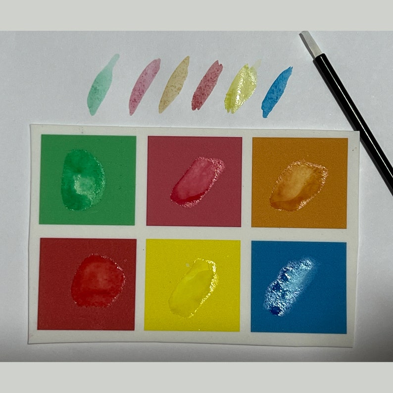 Paint Your Own PYO Edible Paint Palettes for Cookies or Etsy