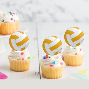 Netball Sport Vorgeschnittene essbare Stand-Up-Oblate Karte Cupcake Toppers