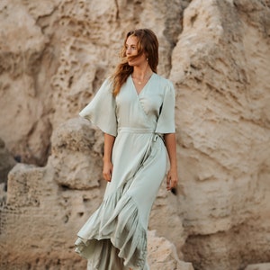 Seafoam Prom Dress - Etsy UK