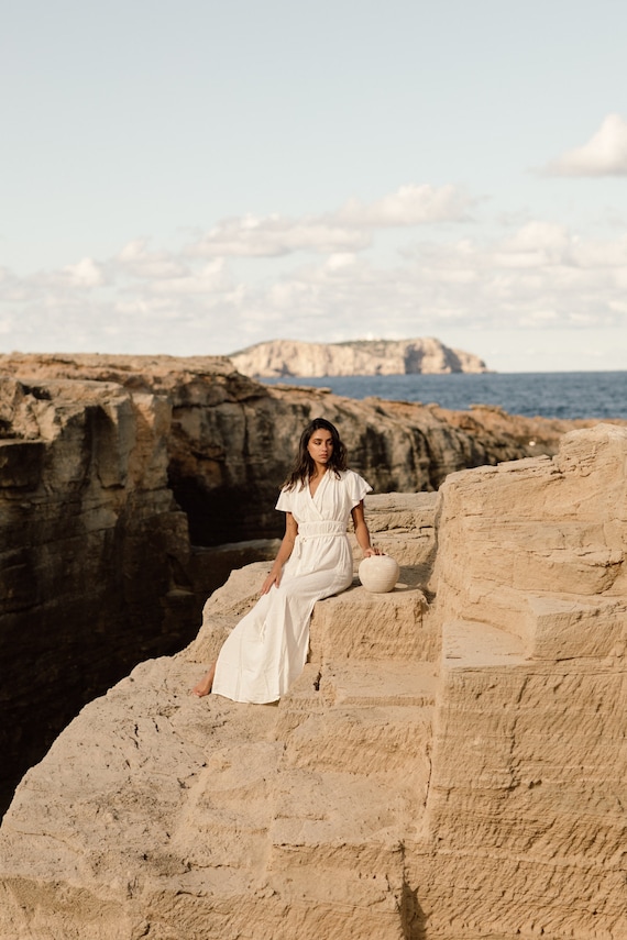 Helen Dress White, Bump Friendly Maternity Dress, Summer Dress, Beach  Wedding Dress, White Dress, Cocktail Dress, Maxi Dress, Gown, Event - Etsy  Norway