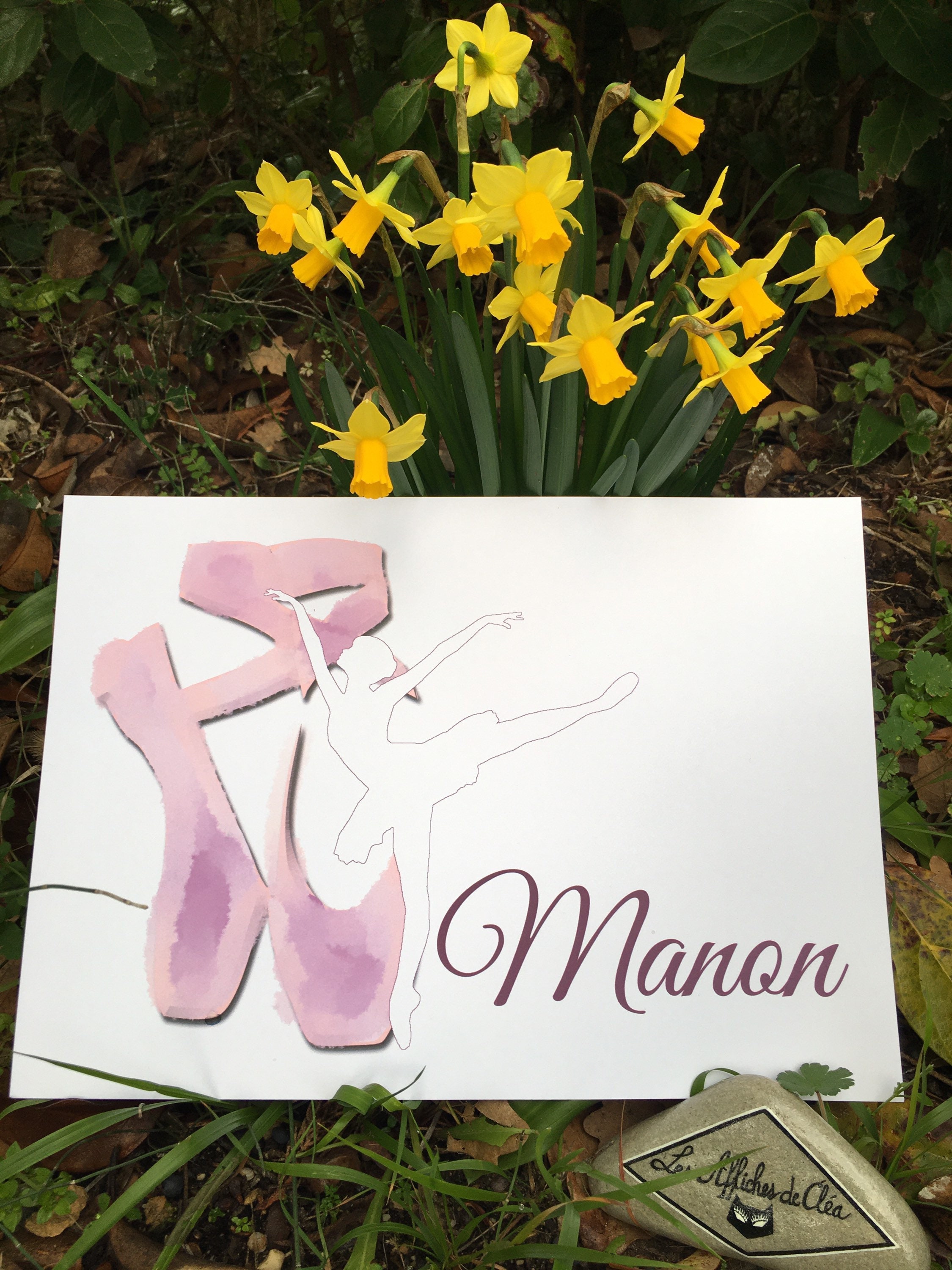 Affiche Prénom Danseuse