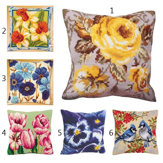 Flowers Grass Coarse Wool Latch Hook Kits DIY Cross Stitch Etsy