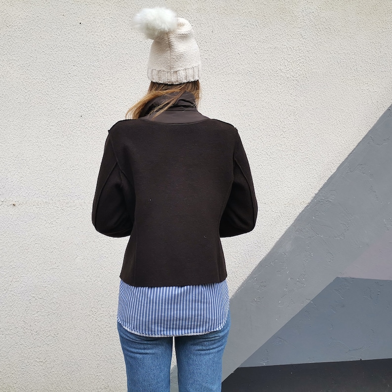 marrone Seventy Giacca in lana col