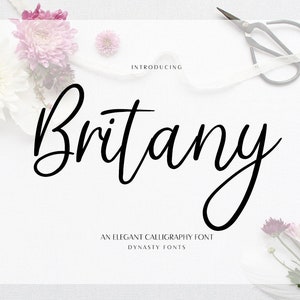 Script Font, Handwritten font, Modern font, Digital font, Calligraphy font, Font download, Wedding font, Feminine font. Instant download