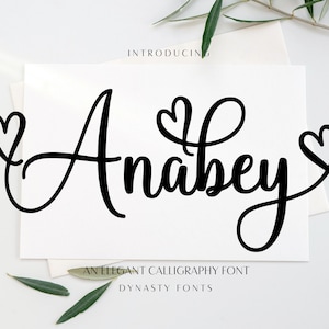 Schrift mit Herz, Kalligraphie Schrift, Digitale Schriftart, Script Schriftart, Hochzeit Schriftart, Moderne Schriftart, Valentinstag Schriftart, Schriftart, Schriftart. Sofort Download