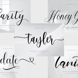 Digital font, Font download, Calligraphy font, Handwritten font, Modern font, Wedding font, Script Font, Cricut font,Fonts. Instant download