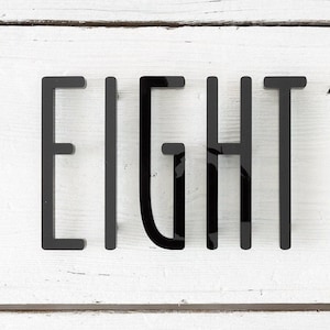 House Numbers Smyrna - Address Sign - 6 Inch