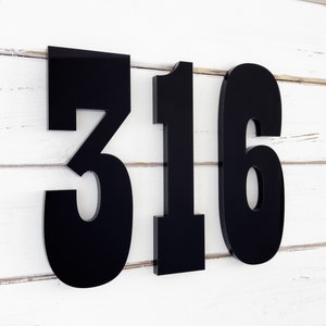 8 inch Western Style House Numbers and Letters
