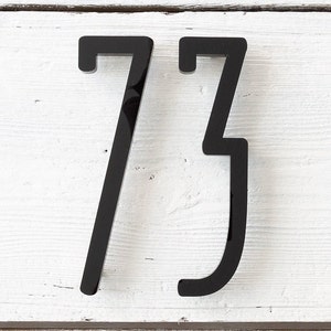 House Numbers Aspendos Address Sign 8 Inch image 4