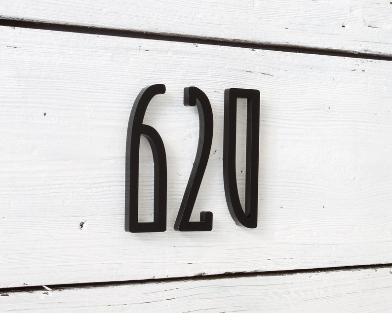 House Numbers Aspendos Address Sign 8 Inch image 5