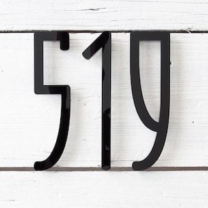 House Numbers Sagalassos - Address Sign - 10 Inch
