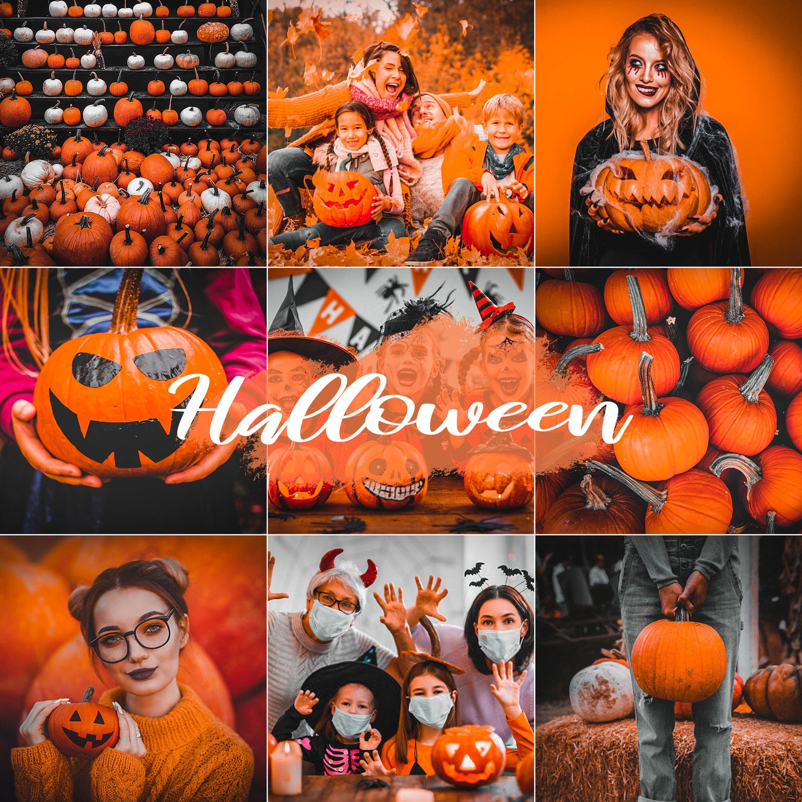 10 Mobile LIGHTROOM Presets Vsco Filters Halloween Presets Etsy