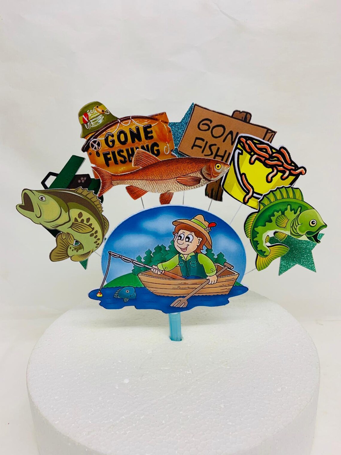 Fisherman Cake Topper Printable Printable World Holiday