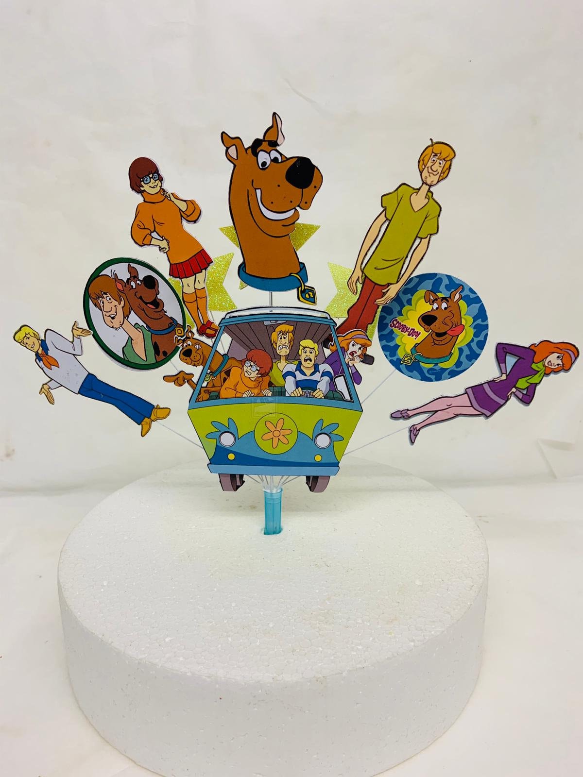 Scooby Doo Birthday cake topper No oficial - Etsy México
