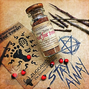Hot Foot Powder - Zuggans - Hoodoo Voodoo Witchcraft Wicca