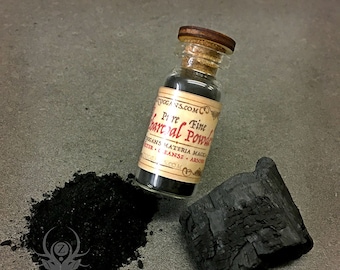 Charcoal Powder - Zuggans - Hoodoo Voodoo Witchcraft Wicca