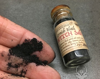 Cornish Black Witch Salt - Zuggans - Hoodoo Voodoo Witchcraft Wicca