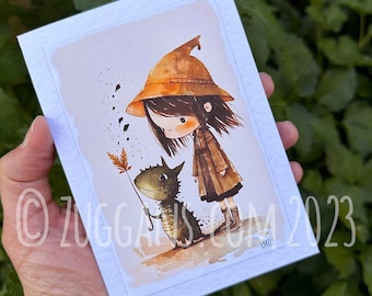 Witchy Greeting Card - Emily Black - Blank - Magick Moments