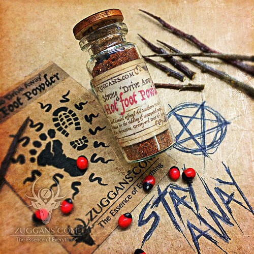 Hot Foot Powder - Zuggans - Hoodoo Voodoo Witchcraft Wicca