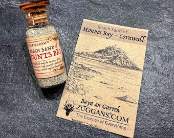 Mounts Bay Beach Sand - Sea Witchery - Celtic Oceanic magick - St Michaels Mount