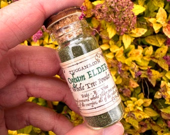 Elder Tree Powder - Pure Cornish Elder - Hand Crafted