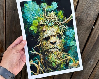 The Green Man - Giclée Fine Art Print
