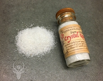 Crystal Quartz Sand - Zuggans - Wicca Witchcraft Hoodoo Voodoo Tools
