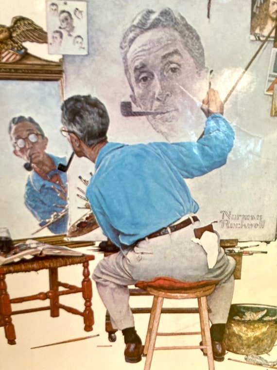 Norman Rockwell: Artist and Illustrator - Vintage Coffee Table