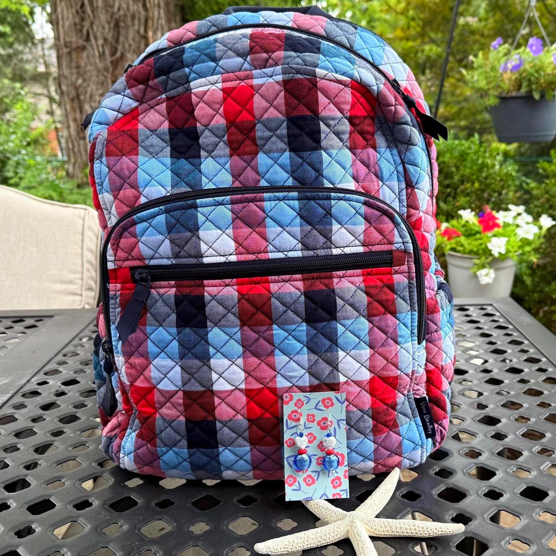 Vera Bradley Patriotic Plaid Backpack Gift Set: Quilted  display picture 1