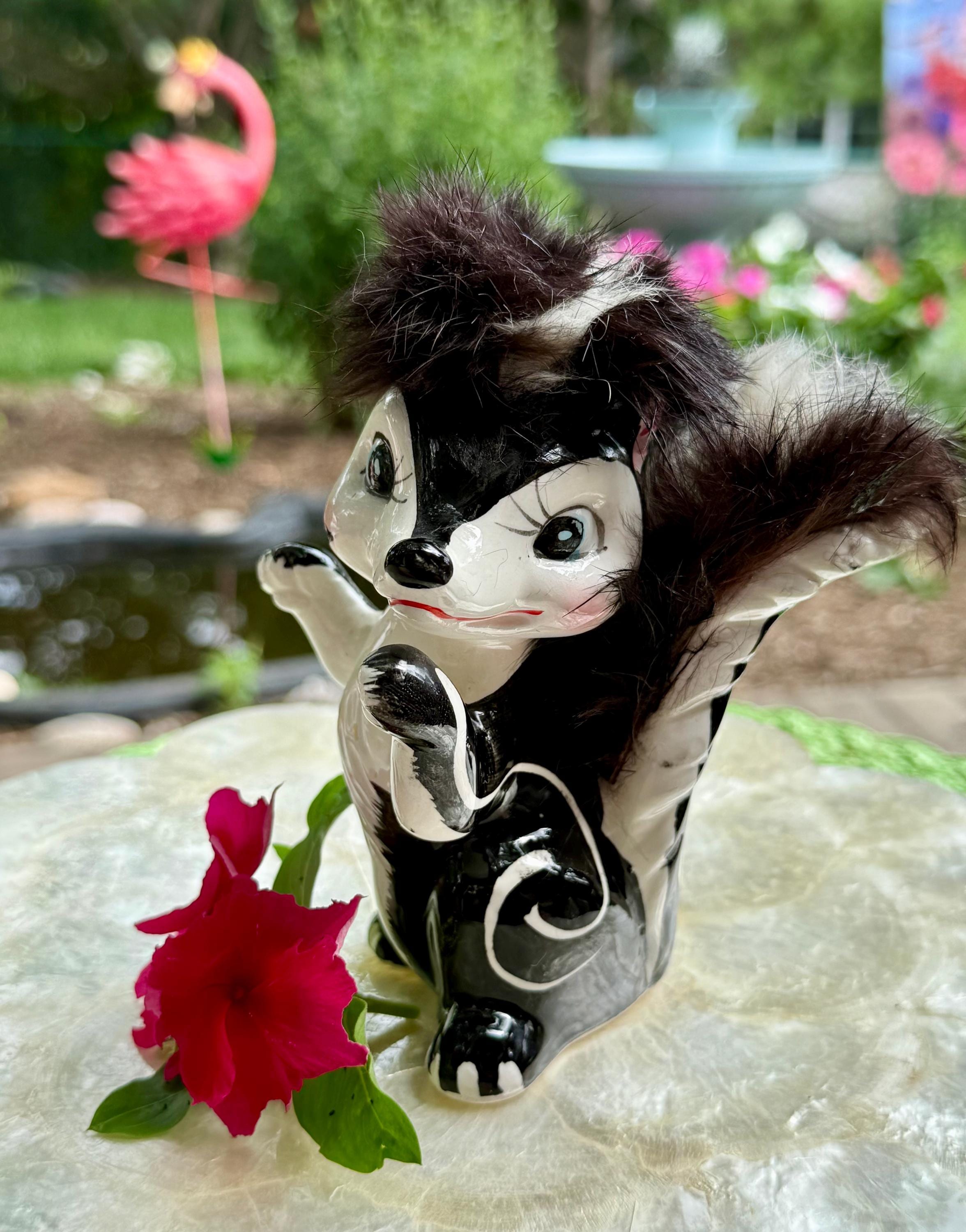 Vintage Skunk Ceramic - Etsy