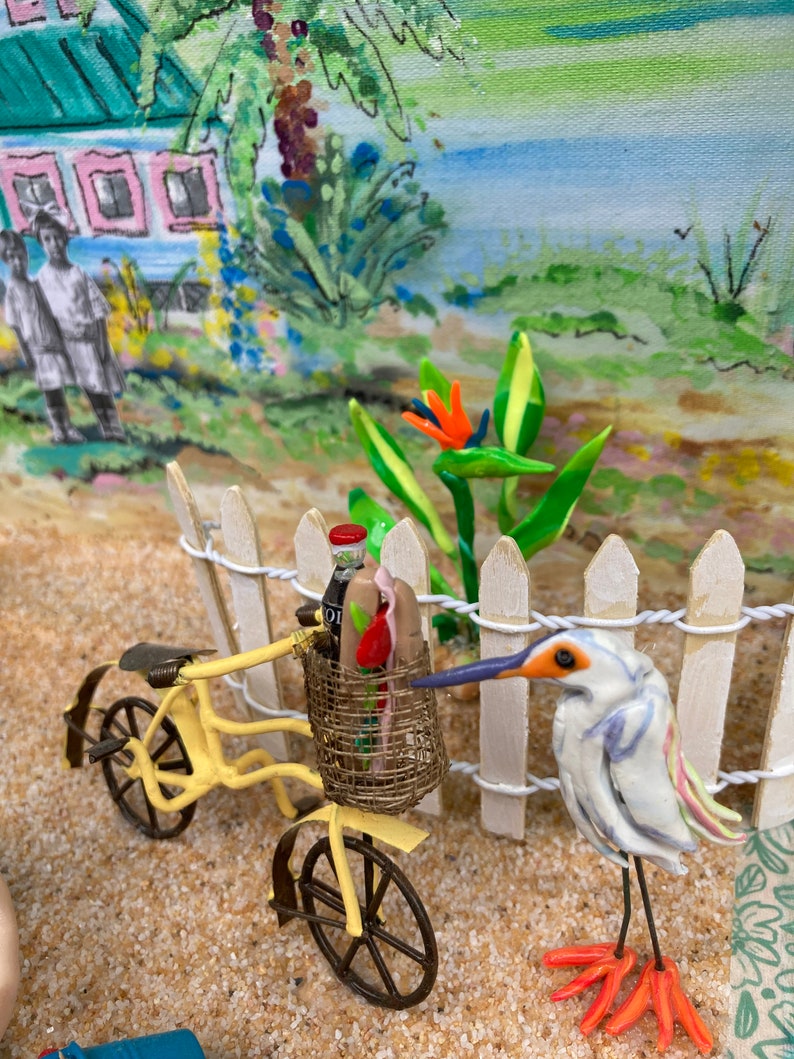 Handmade Miniature Beach Display beach House Ii Etsy