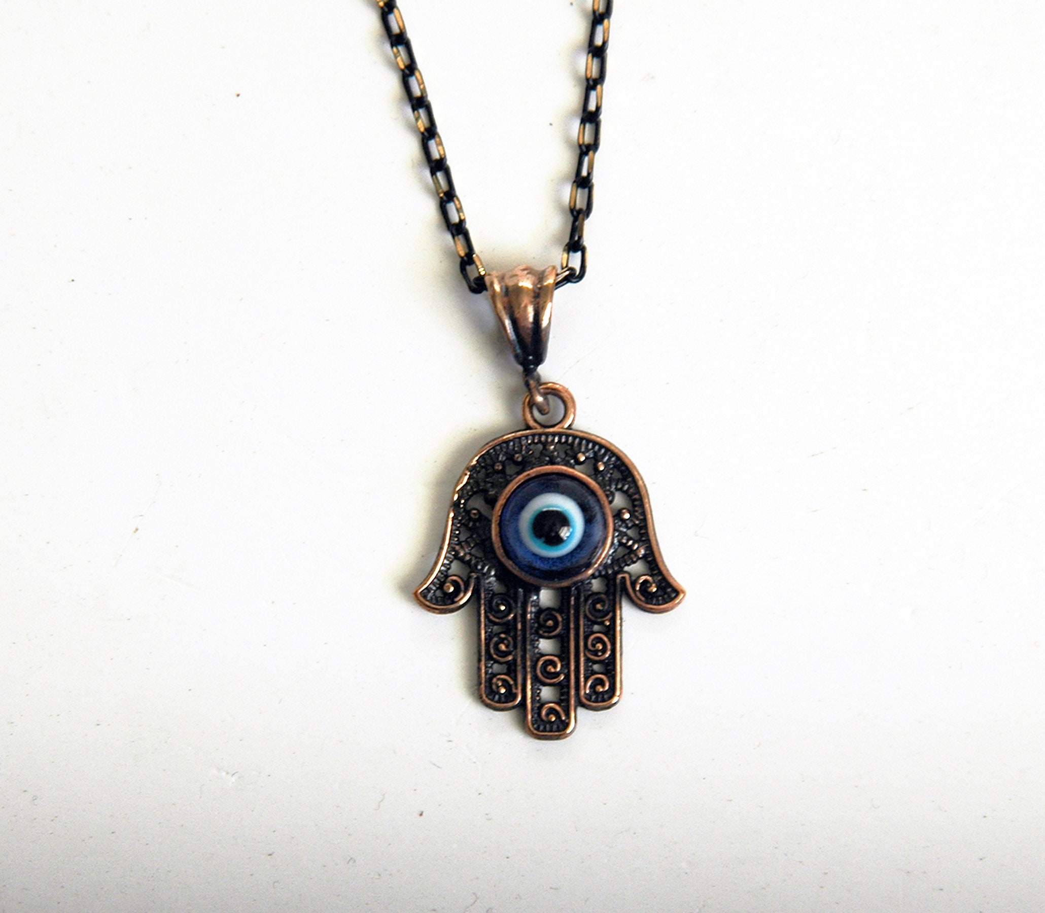 Eye of fatima necklace Clearance
