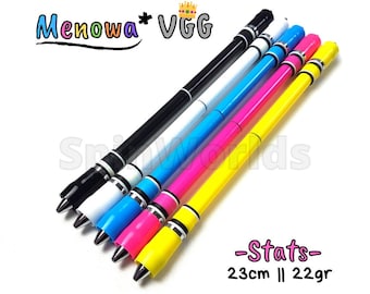 Menowa VGG Mod - colorful - Penspinning Pen - SpinWorlds