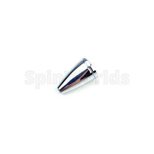May include: A silver-toned metal pen tip with a conical shape.