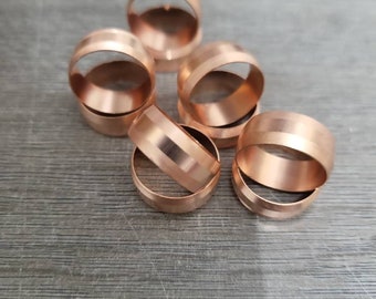 Copper Olive  15 mm  X 10 ( Free P&P)