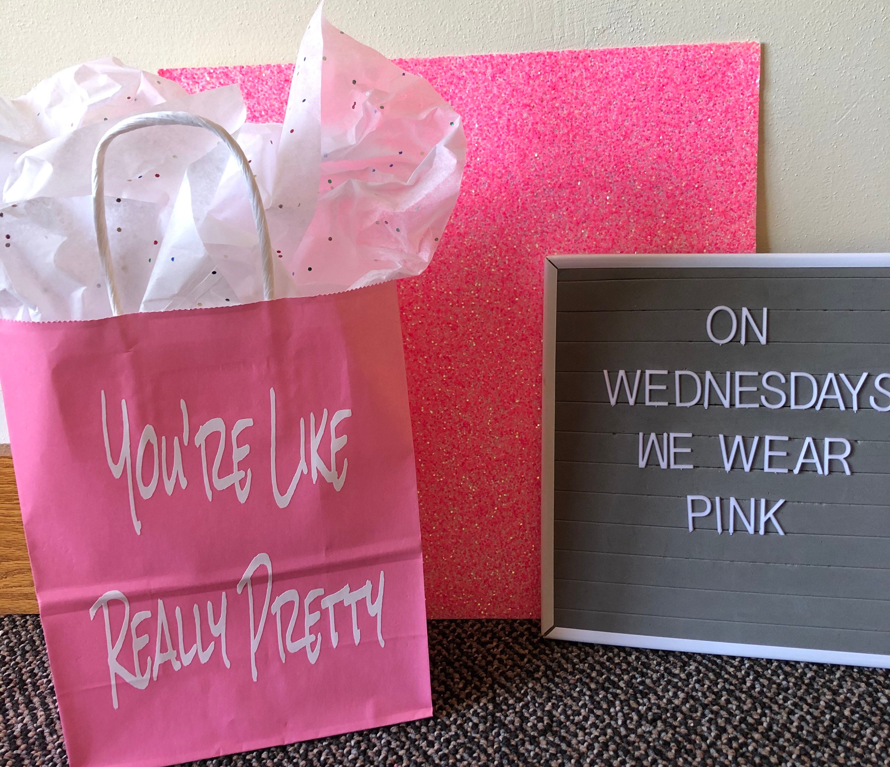 Youre Like Really PrettyMean Girls Inspired Gift Bag Etsy