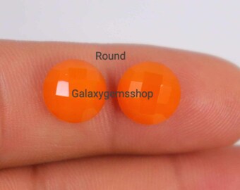 Carnelian 6 mm To 20 mm Round Cushion 8X6 mm To 25X18 mm Oval, Pear Shape Rose Cut Flat Bottom Jewelry Making Natural Carnelian