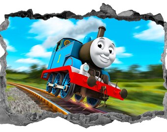 Thomas Train Decal Etsy