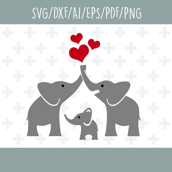 Download Elephant Svg Elephant Family Svg Love | Etsy