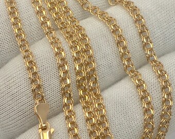 585 Gold Chain - Etsy