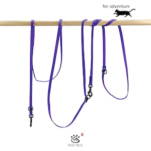 MeggyTrails 調節可能な猫用リード | 軽量アドベンチャーリード 1.5m～3m 猫と超小型犬用