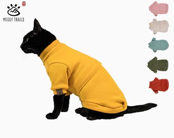 Alpine Fleece Cat Sweater – Warm Winter Adventure Jumper