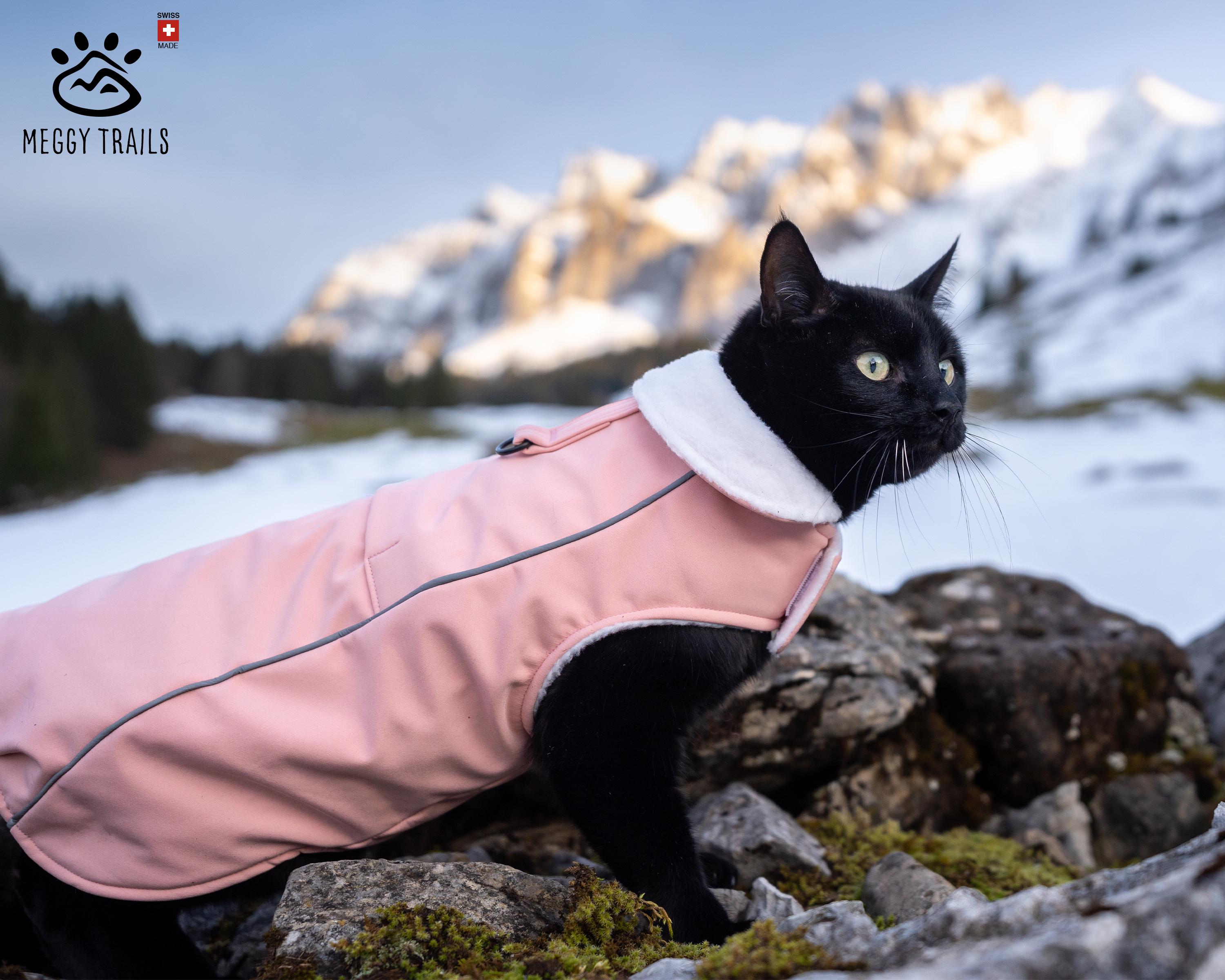Warm Cat Softshell Jacket: Waterproof Fleece-lined Winter Coat - Etsy