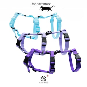 Escape-Proof Cat Harness – Swiss Handmade Y-Neck Design